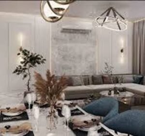 الألوان الهادئة تسيطر على ألوان دهانات حوائط الشقق العصرية